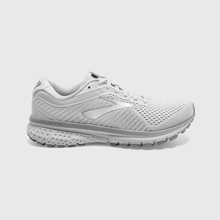 Ténis Brooks Ghost 12 Sapatilhas De Corrida Para Estrada Mulher Branco (94726NPSL)